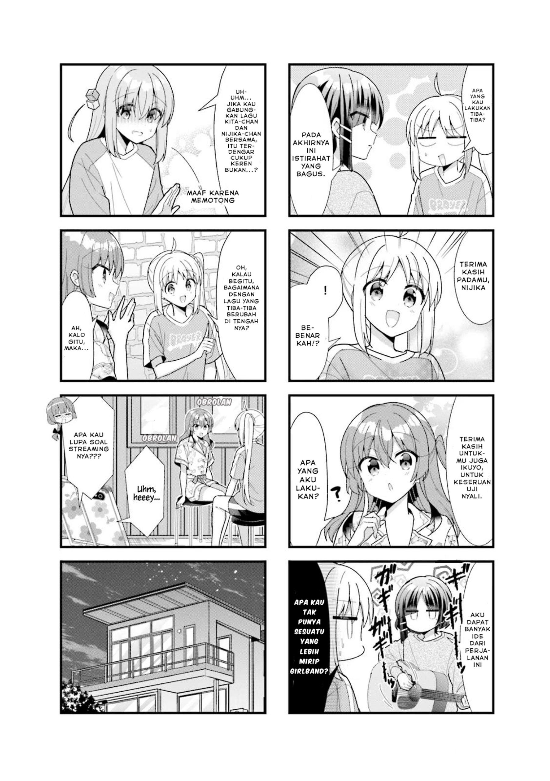 Bocchi the Rock! Chapter 49 - halaman 8