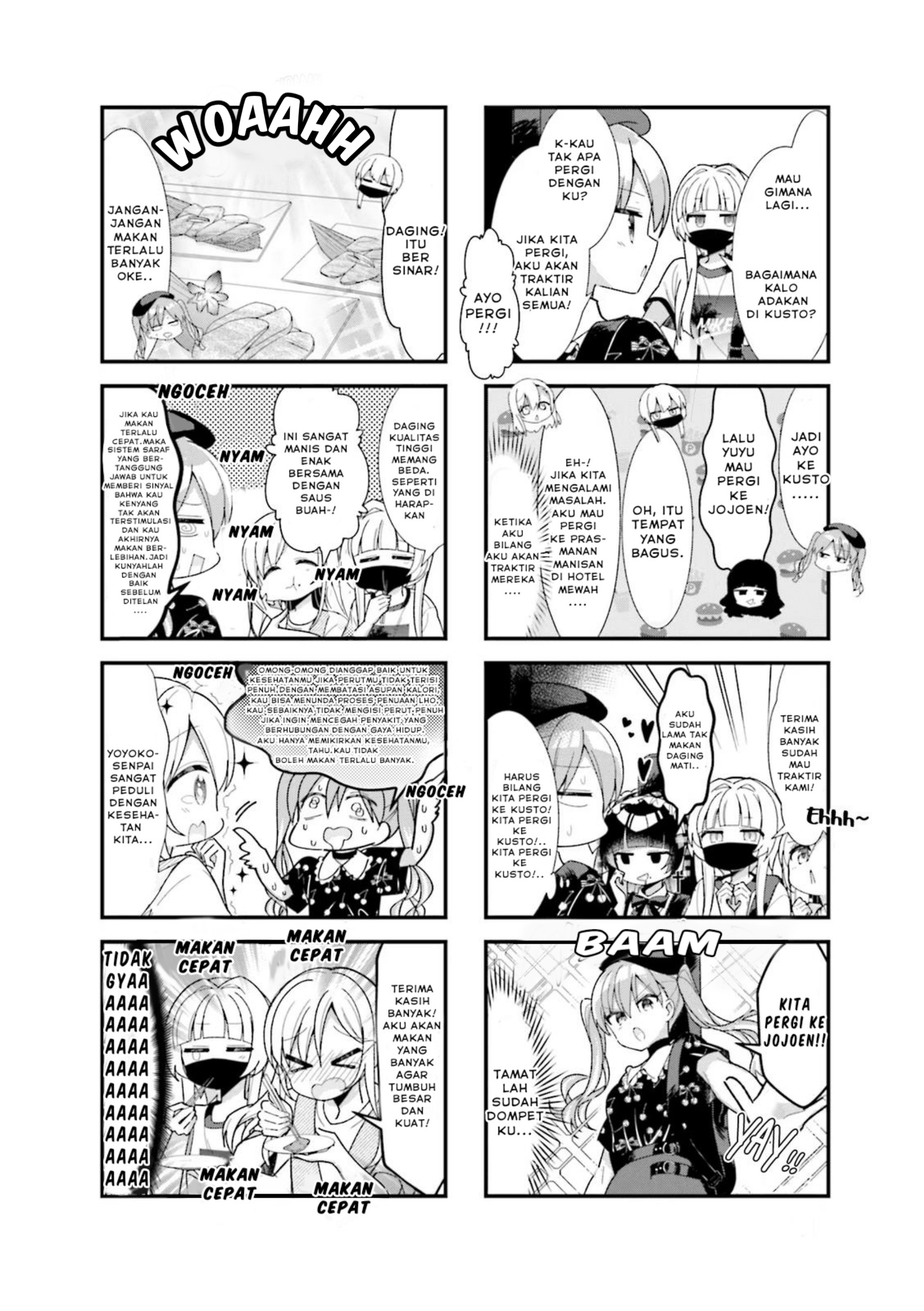 Bocchi the Rock! Chapter 50 - halaman 3