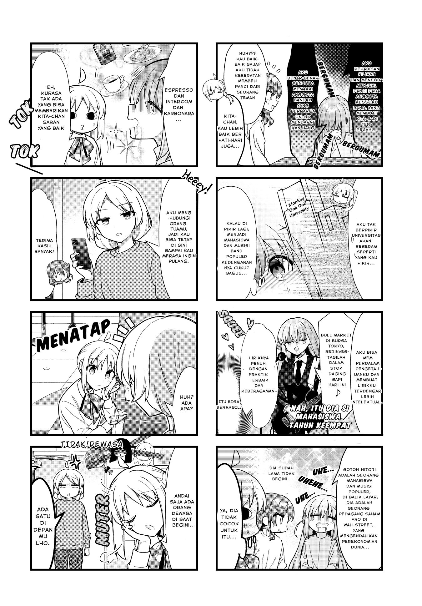 Bocchi the Rock! Chapter 65 - halaman 6