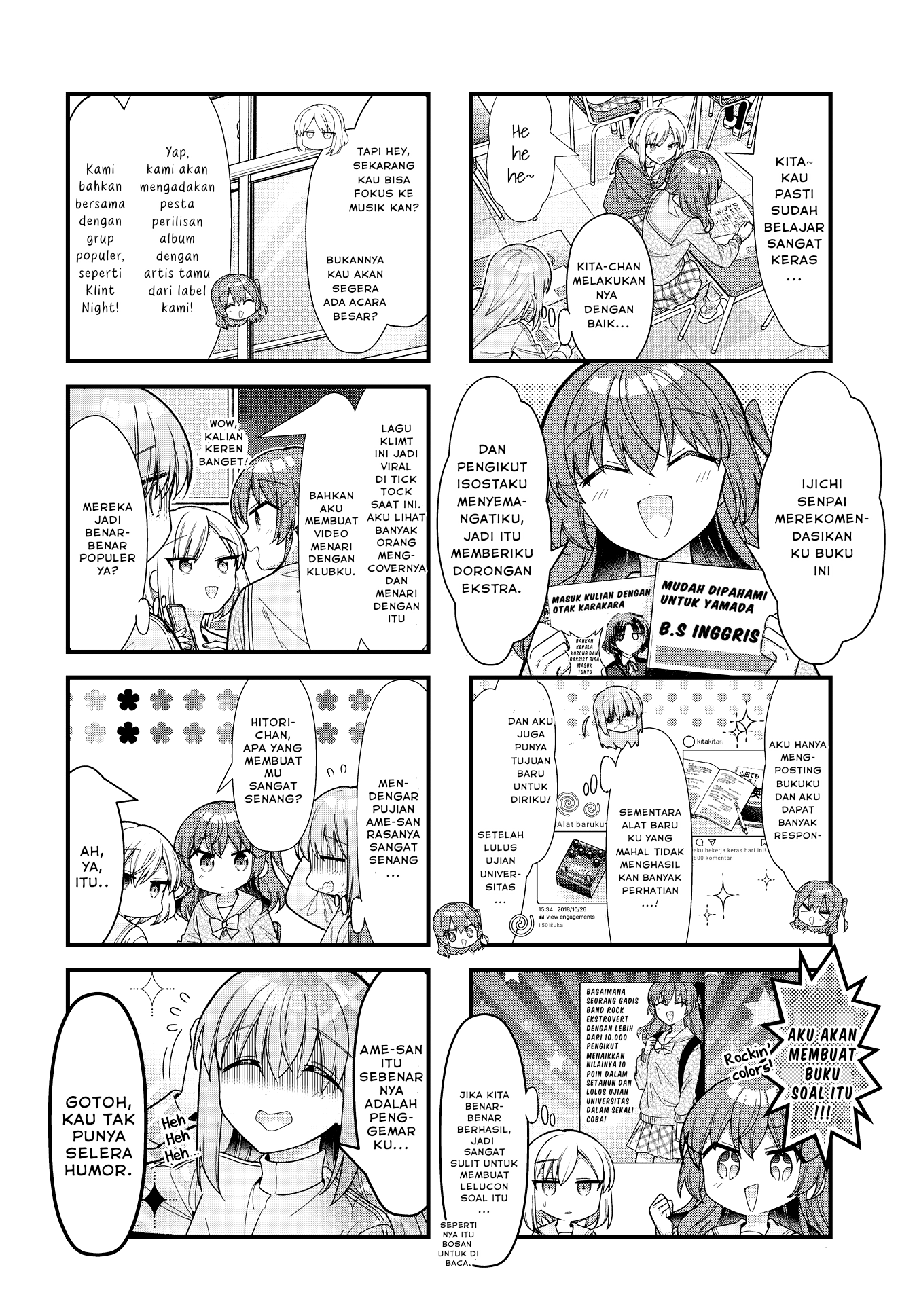 Bocchi the Rock! Chapter 77 - halaman 3