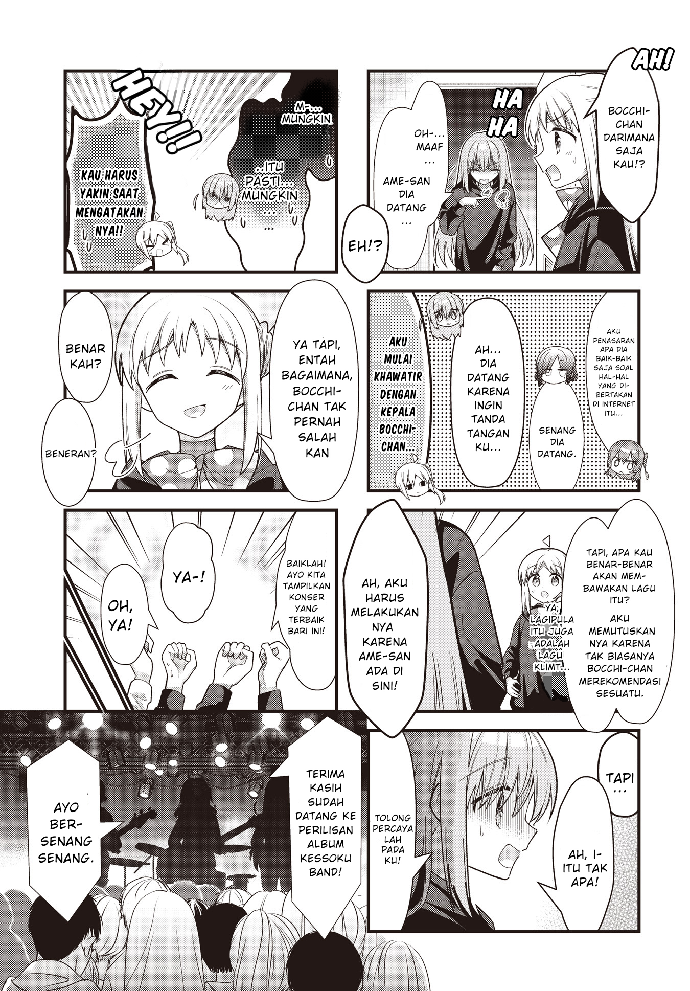 Bocchi the Rock! Chapter 80 - halaman 3