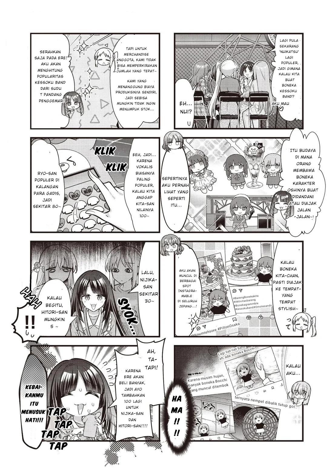 Bocchi the Rock! Chapter 87 - halaman 6