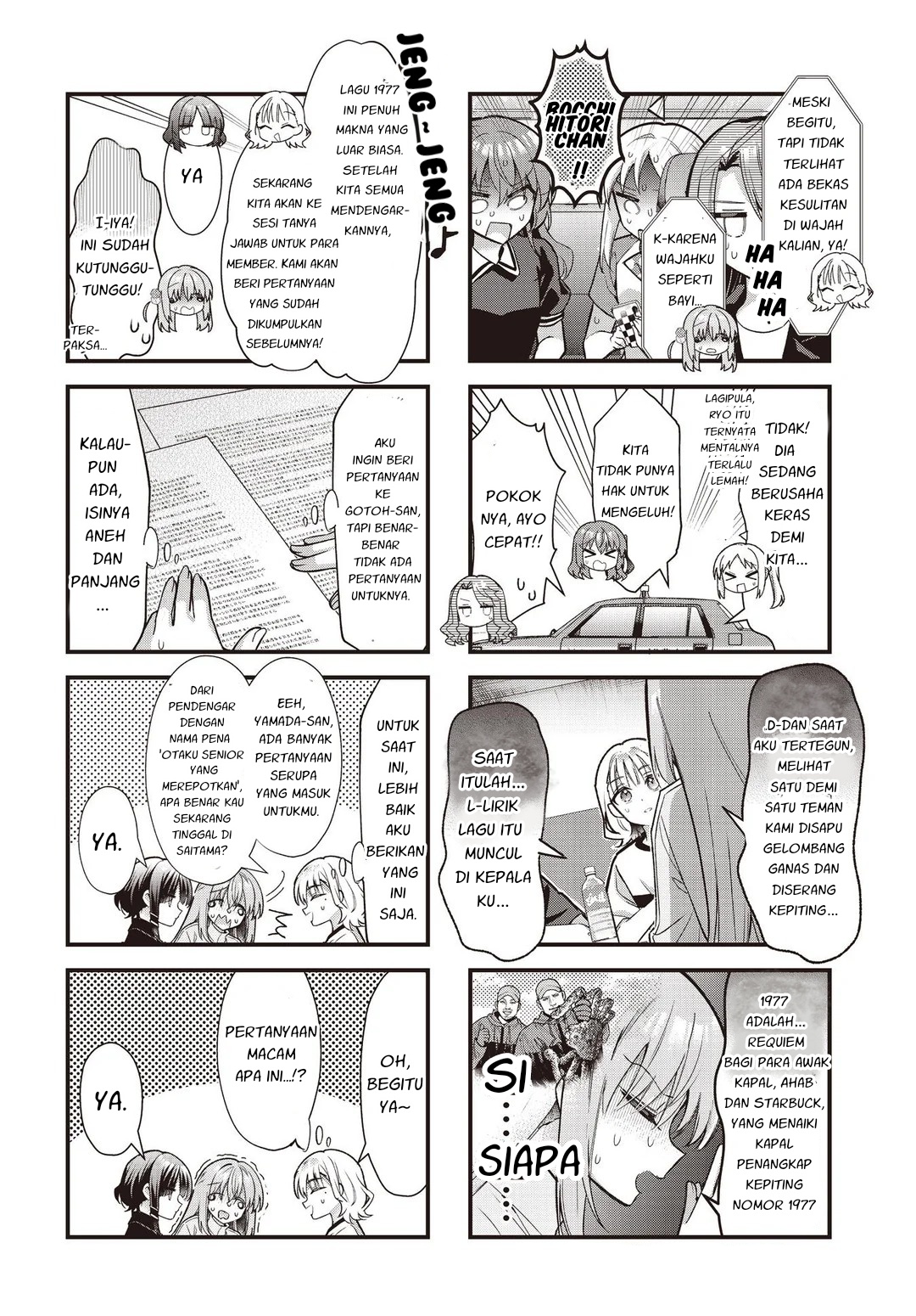 Bocchi the Rock! Chapter 92 - halaman 6
