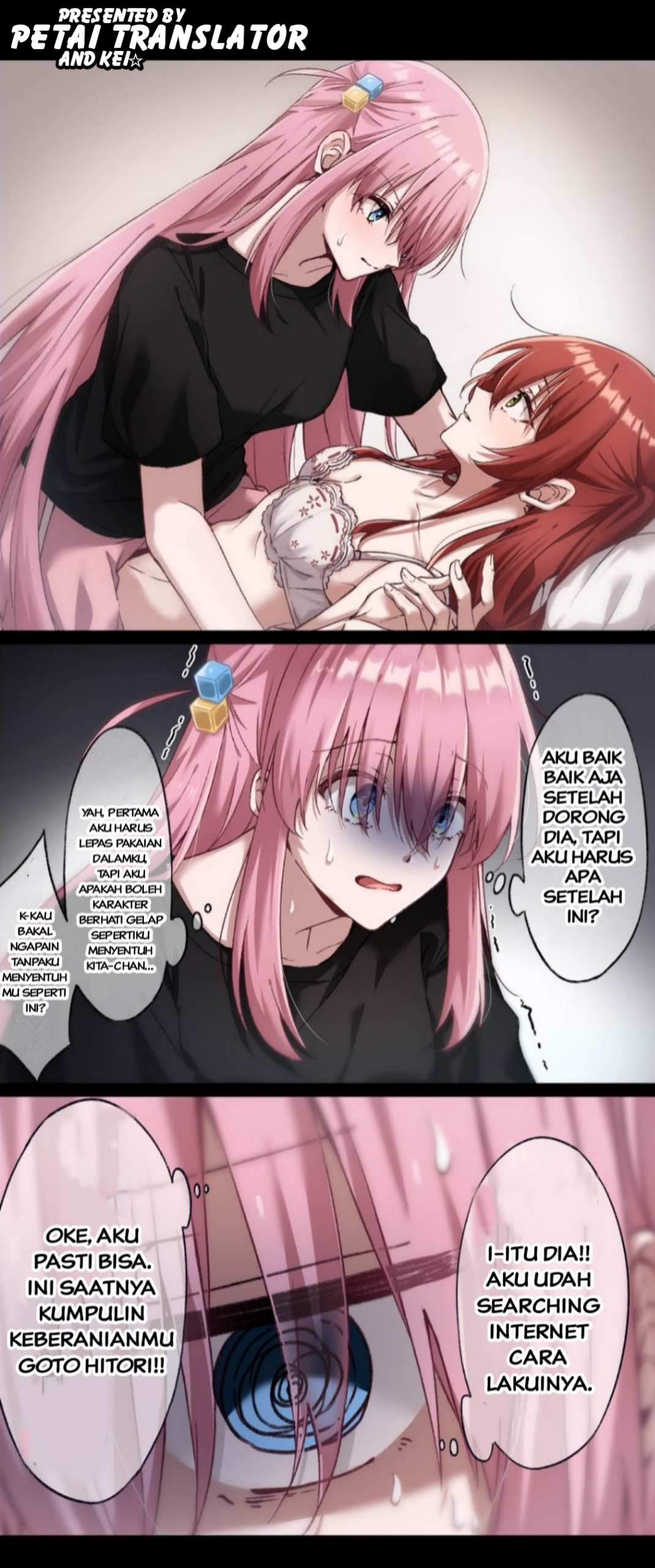Bocchi The Rock! - First Night Bocchi x Kita (Doujinshi) Chapter 0 - halaman 1