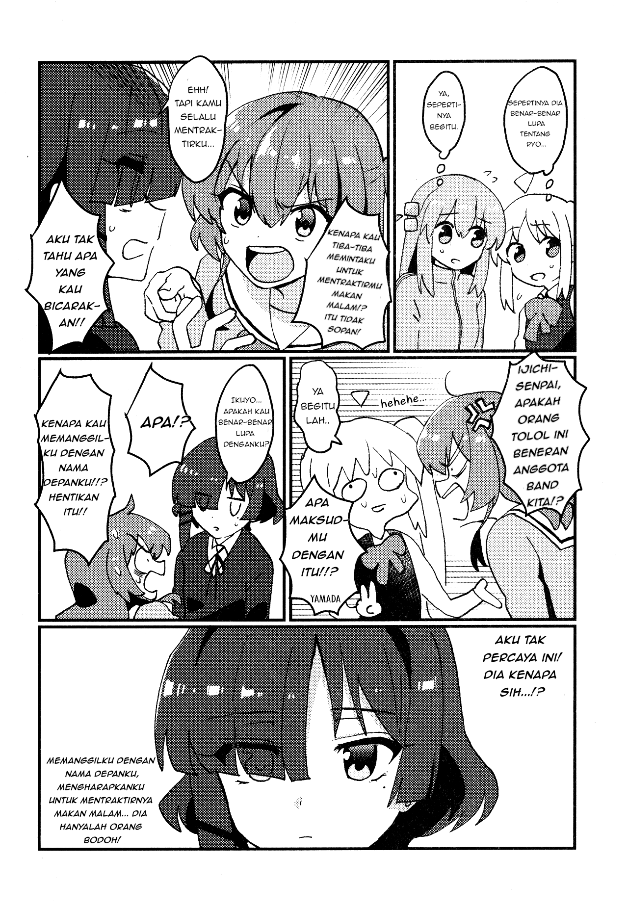 Bocchi the Rock! - Flashbackers (Doujinshi) Chapter 0 - halaman 11