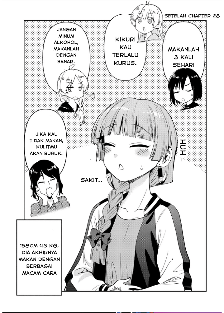 Bocchi the Rock! Gaiden: Hiroi Kikuri no Fukazake Nikki Chapter 28.5 - halaman 1