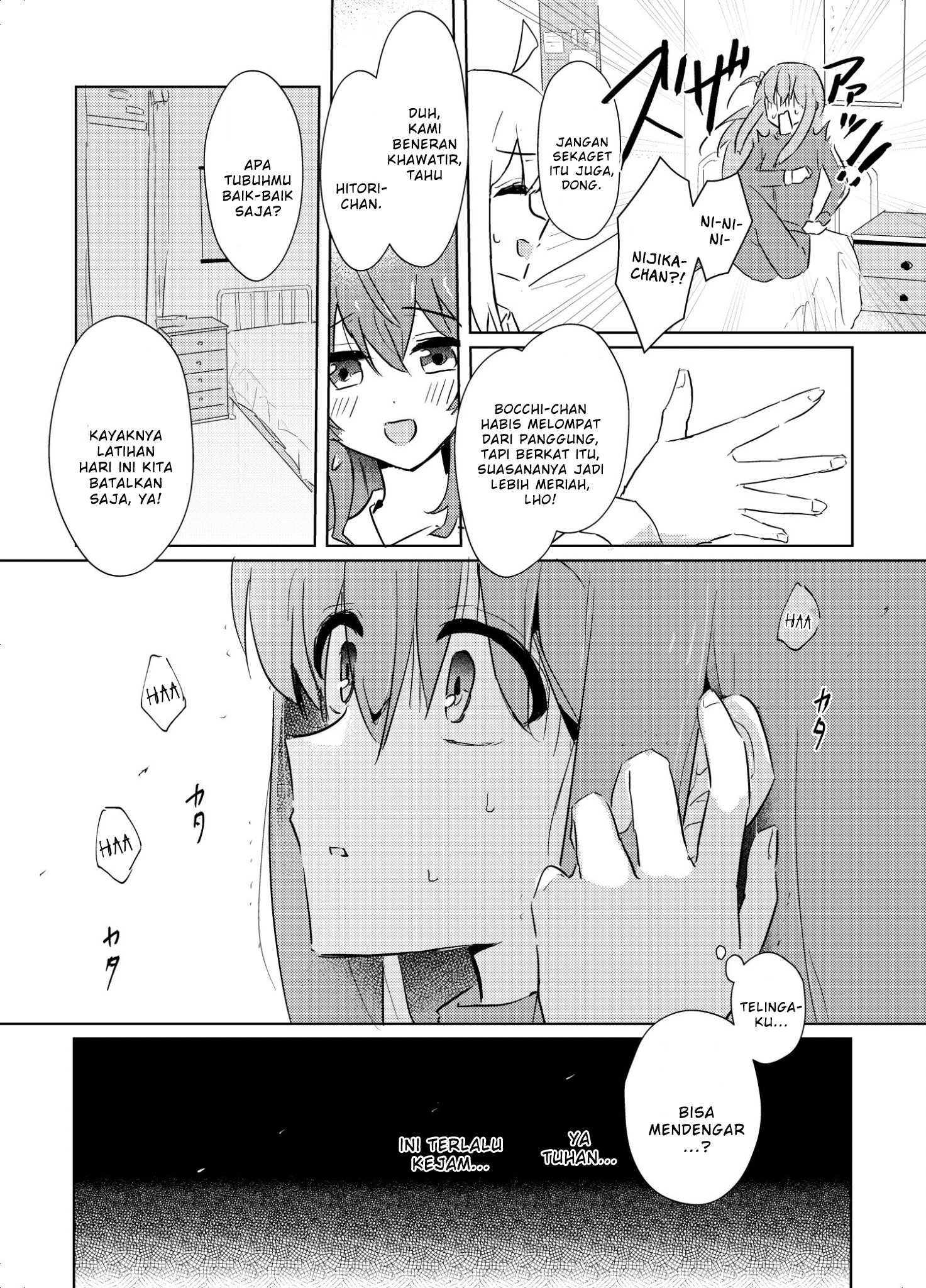 Bocchi the Rock! - I Can No Longer Hear The Railway Crossing (Doujinshi) Chapter 0 - halaman 5
