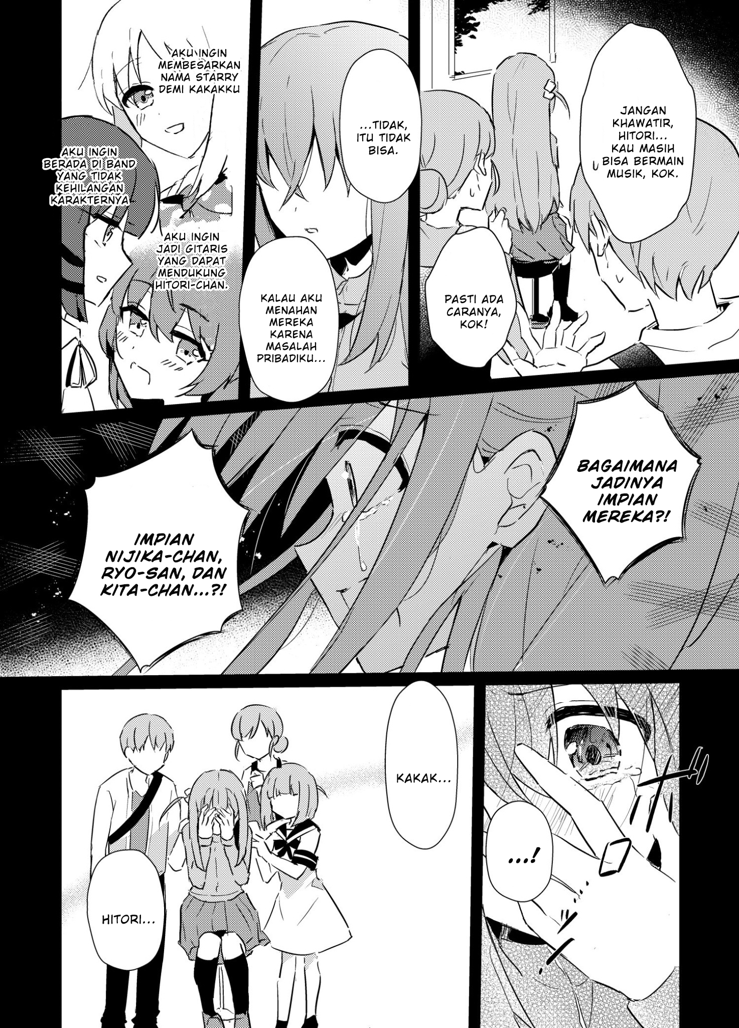 Bocchi the Rock! - I Can No Longer Hear The Railway Crossing (Doujinshi) Chapter 0 - halaman 8
