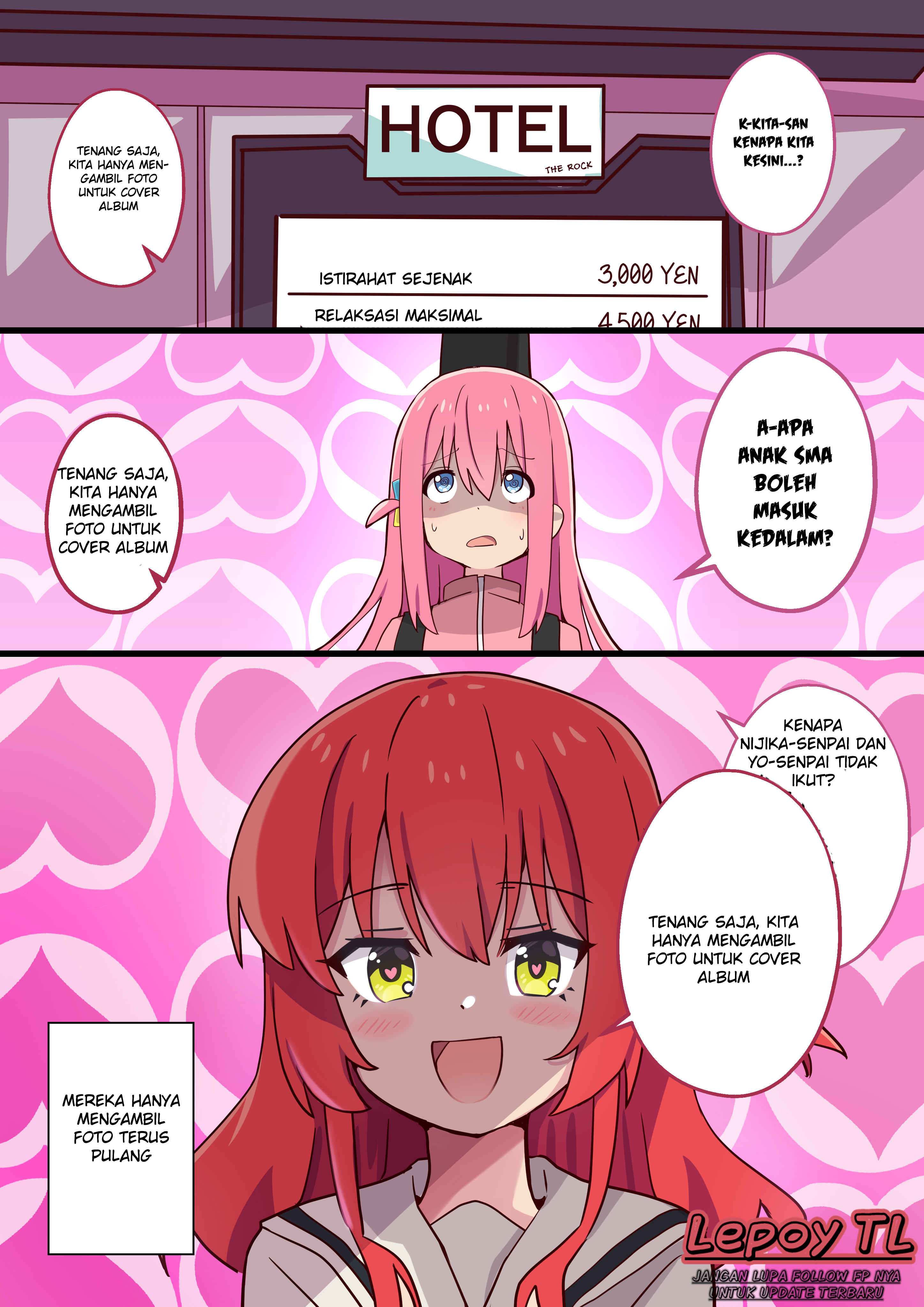 Bocchi the Rock - Kita-chan Iwaku (Doujinshi) Chapter 1 - halaman 1