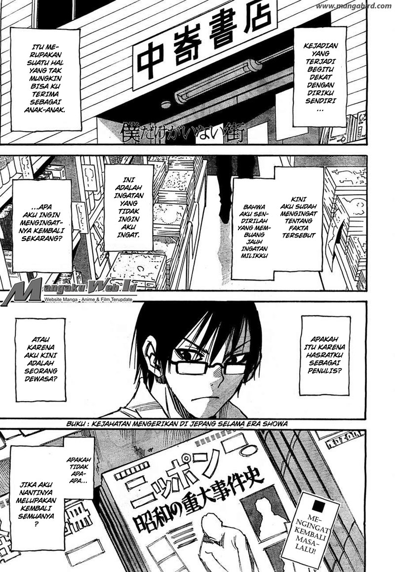 Boku dake ga Inai Machi Chapter 3 - halaman 2
