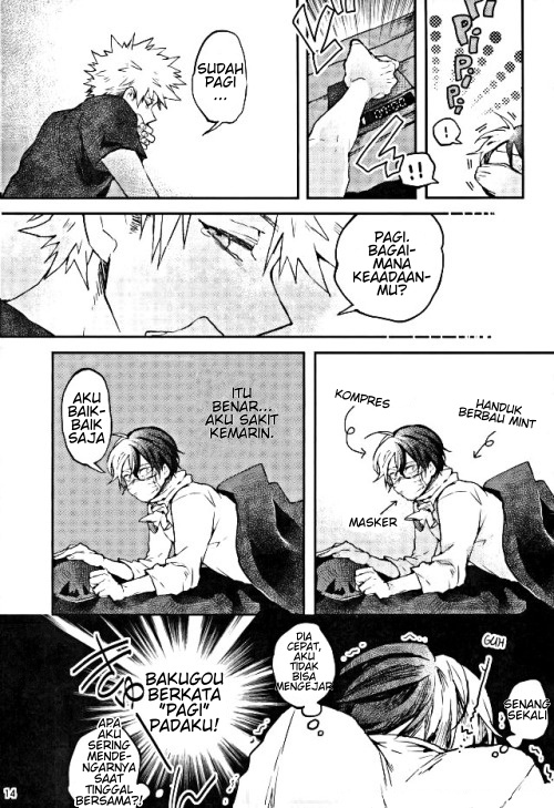 Boku no Hero Academia - Catching a Cold isn't That Bad (Doujinshi) Chapter 0 - halaman 11