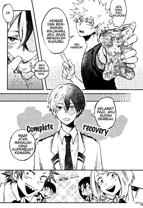 Boku no Hero Academia - Catching a Cold isn't That Bad (Doujinshi) Chapter 0 - halaman 12
