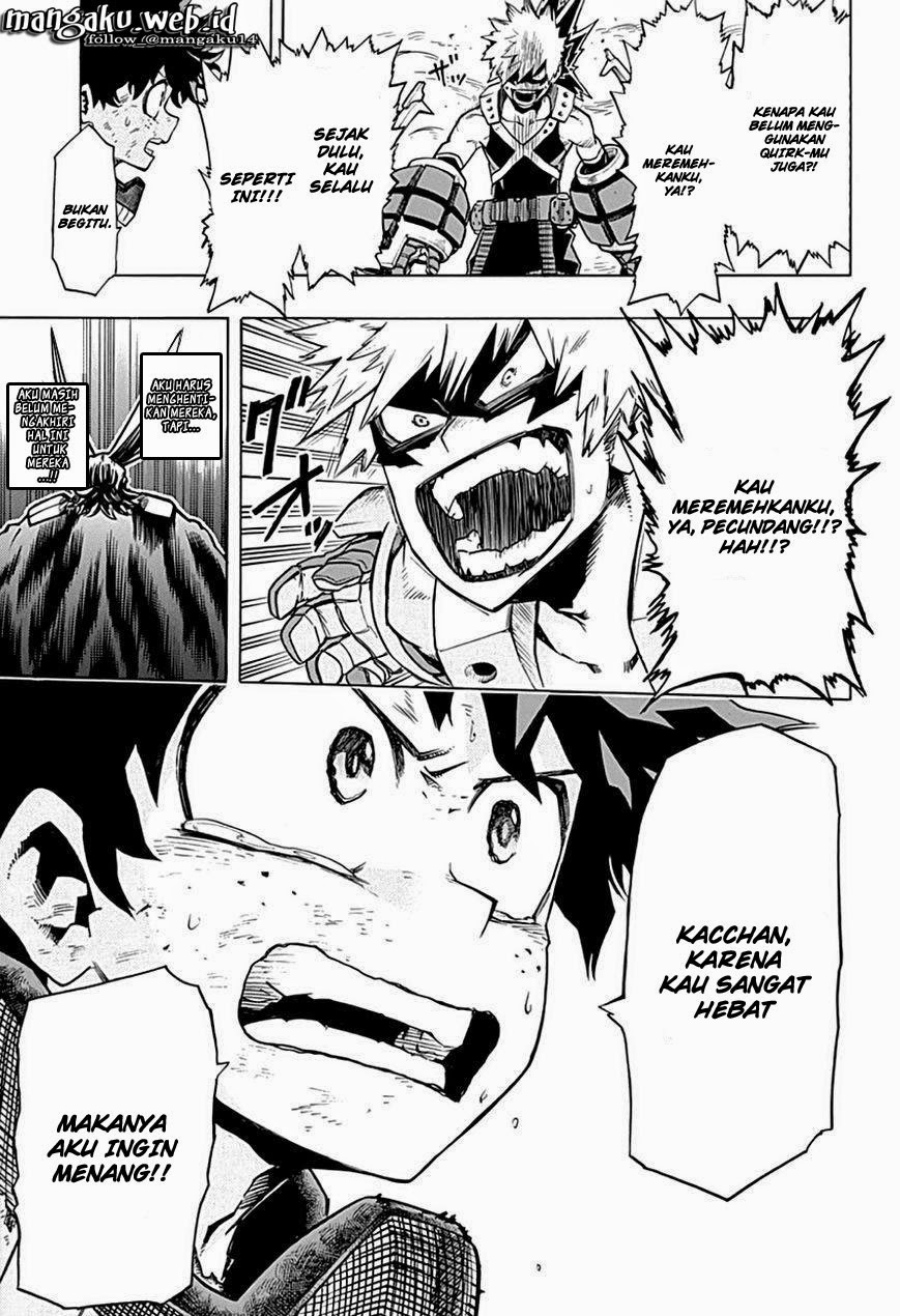 Boku no Hero Academia Chapter 10 - halaman 12
