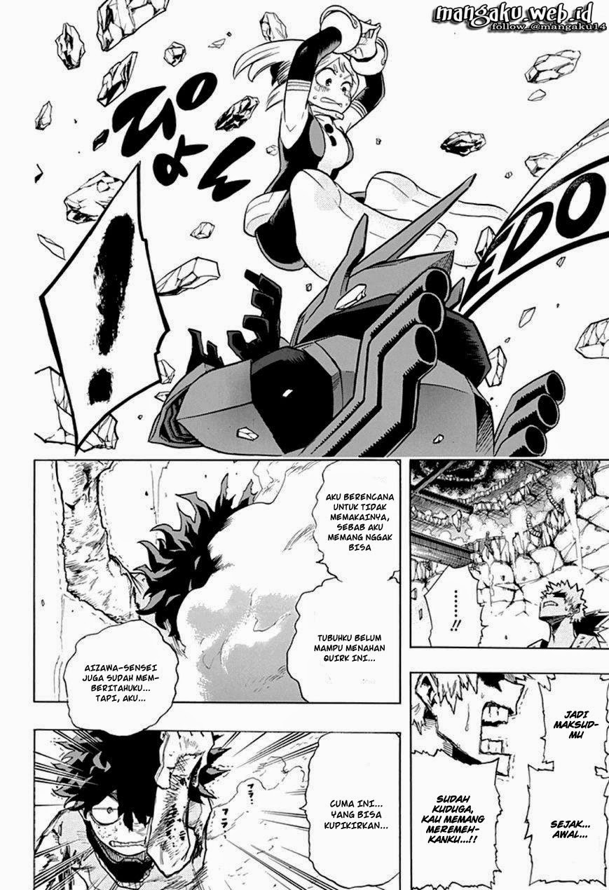 Boku no Hero Academia Chapter 10 - halaman 19