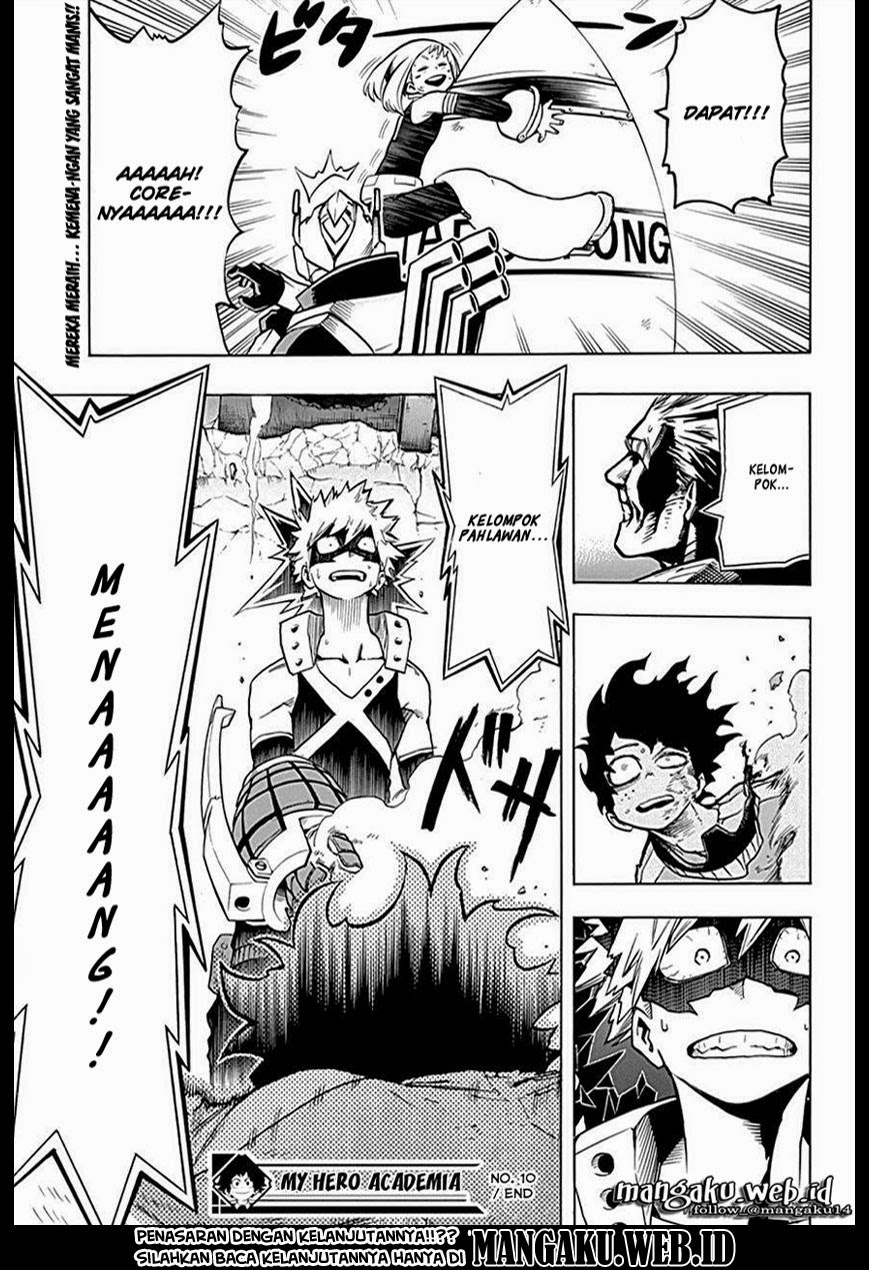 Boku no Hero Academia Chapter 10 - halaman 20