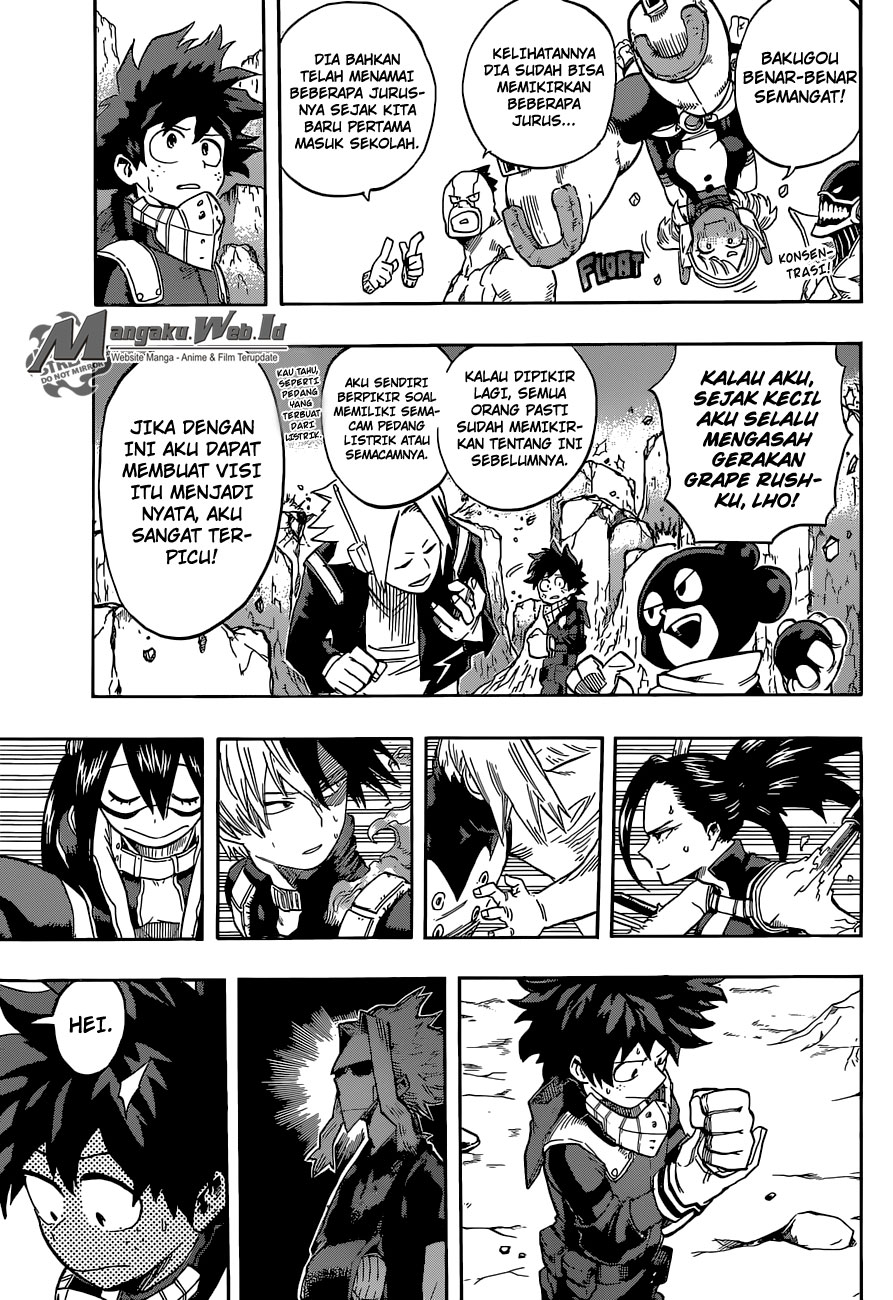 Boku no Hero Academia Chapter 100 - halaman 14