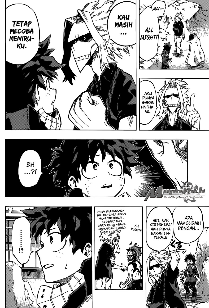 Boku no Hero Academia Chapter 100 - halaman 15