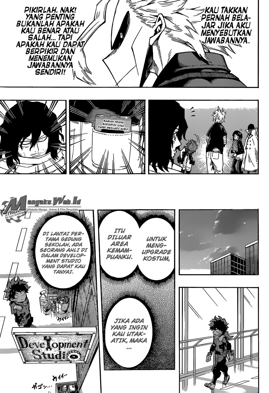 Boku no Hero Academia Chapter 100 - halaman 16