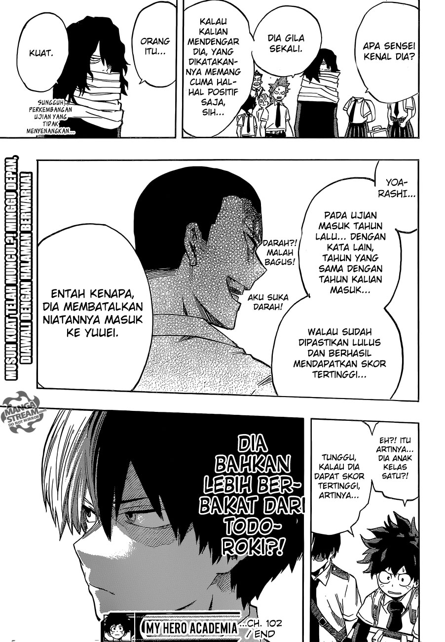 Boku no Hero Academia Chapter 102 - halaman 21