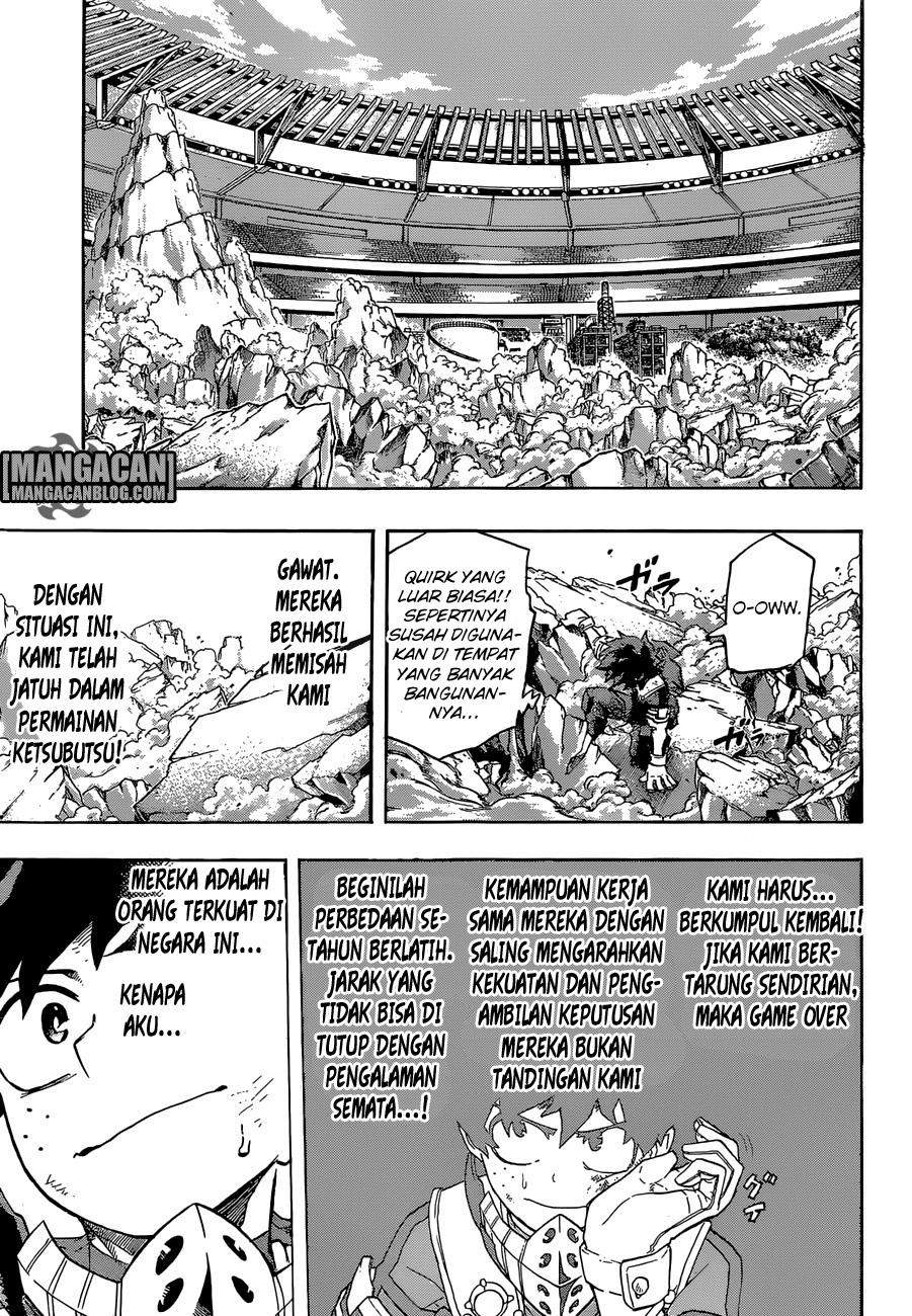 Boku no Hero Academia Chapter 104 - halaman 17