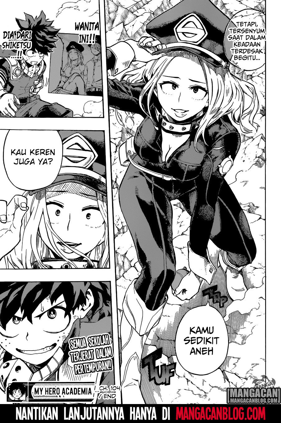 Boku no Hero Academia Chapter 104 - halaman 19