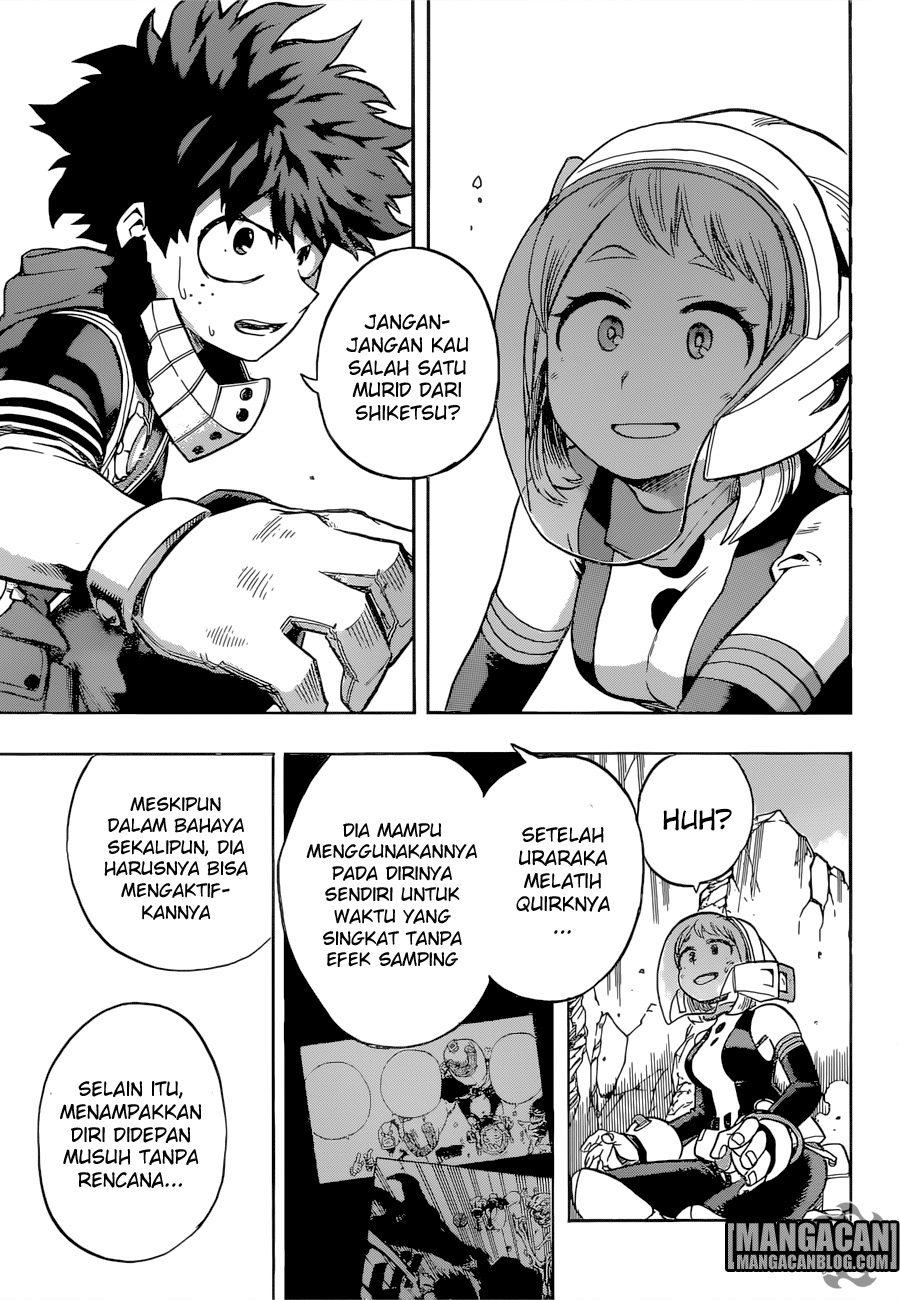 Boku no Hero Academia Chapter 105 - halaman 17