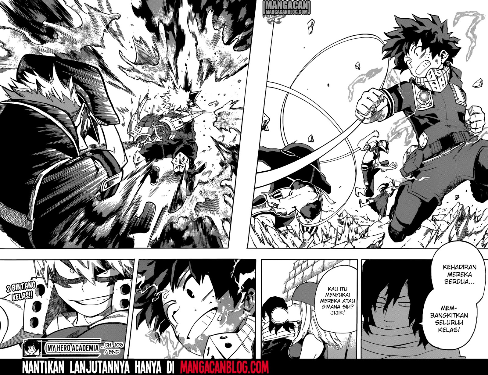 Boku no Hero Academia Chapter 106 - halaman 19