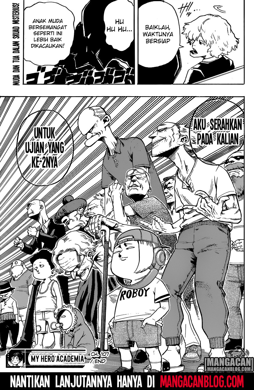 Boku no Hero Academia Chapter 107 - halaman 20