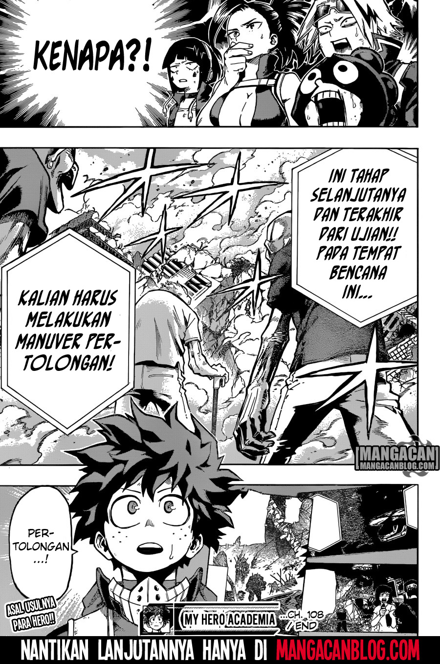 Boku no Hero Academia Chapter 108 - halaman 20