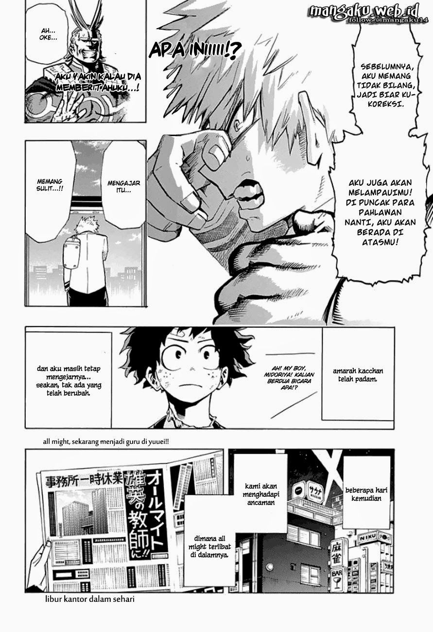 Boku no Hero Academia Chapter 11 - halaman 19