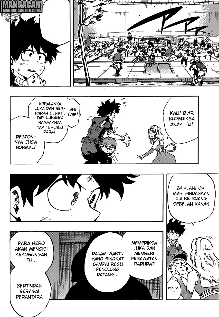 Boku no Hero Academia Chapter 110 - halaman 11