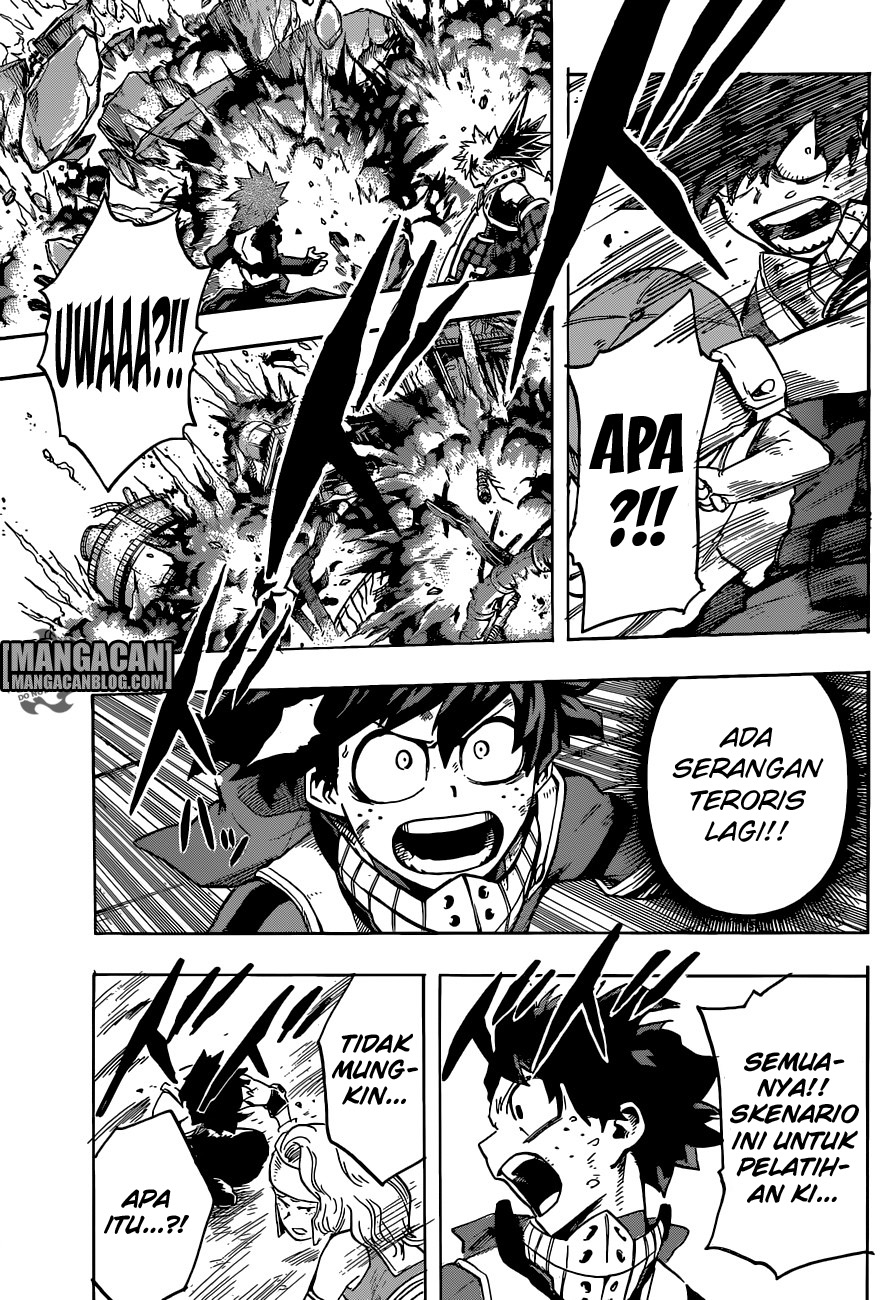 Boku no Hero Academia Chapter 110 - halaman 14