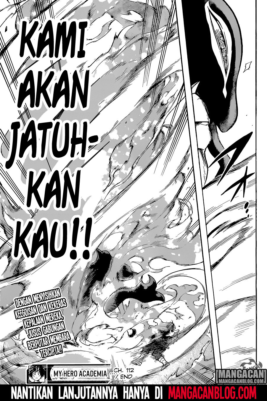Boku no Hero Academia Chapter 112 - halaman 16