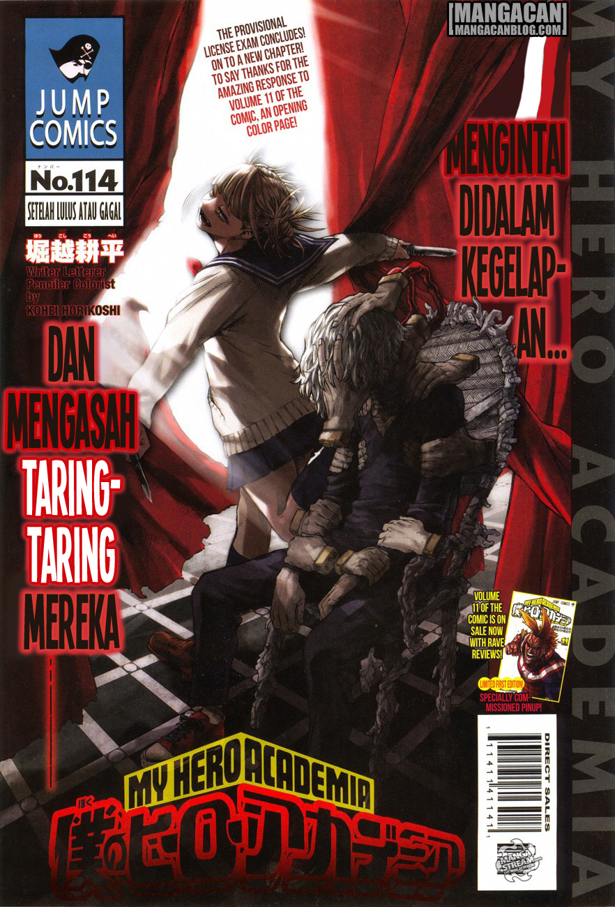 Boku no Hero Academia Chapter 114 - halaman 1