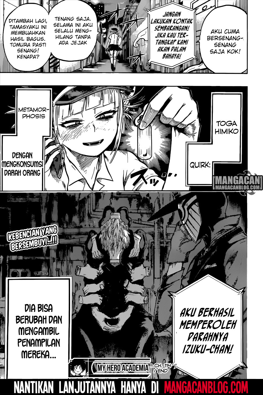 Boku no Hero Academia Chapter 114 - halaman 19