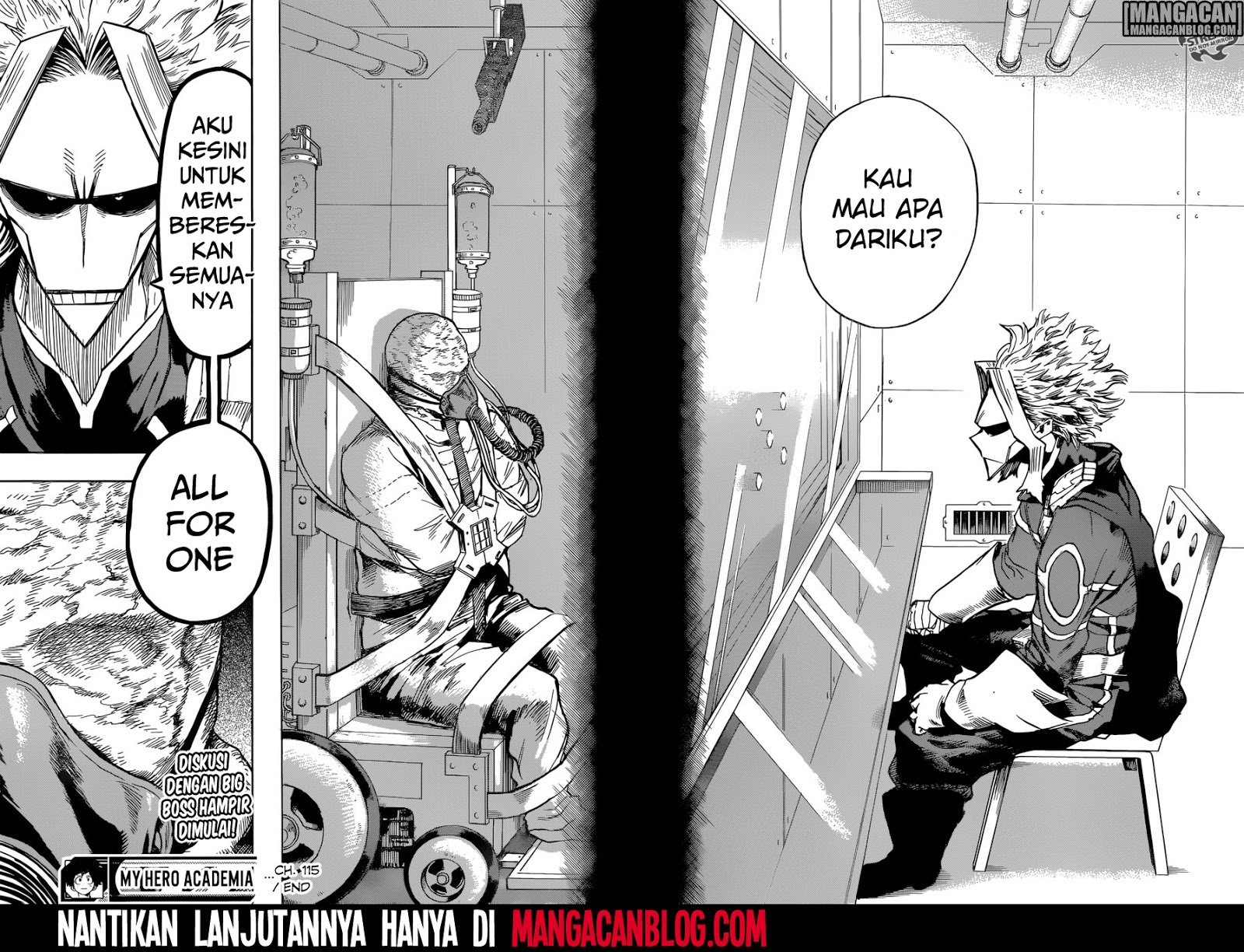 Boku no Hero Academia Chapter 115 - halaman 17