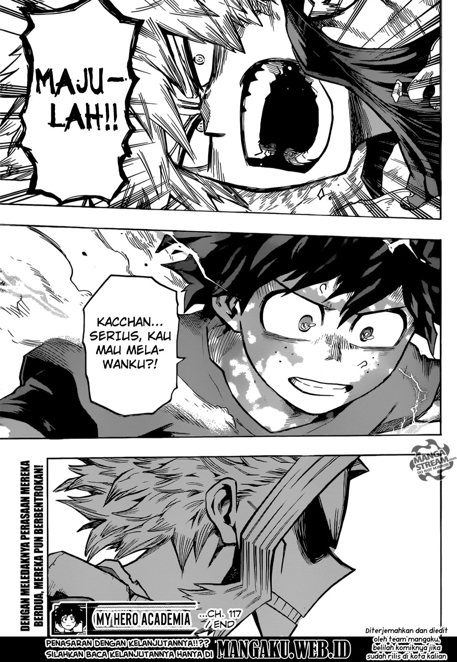 Boku no Hero Academia Chapter 117 - halaman 16