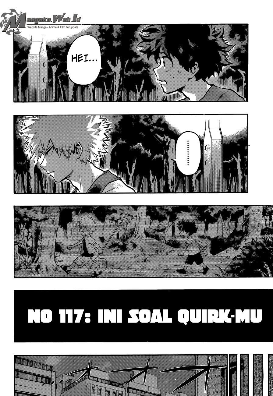 Boku no Hero Academia Chapter 117 - halaman 3