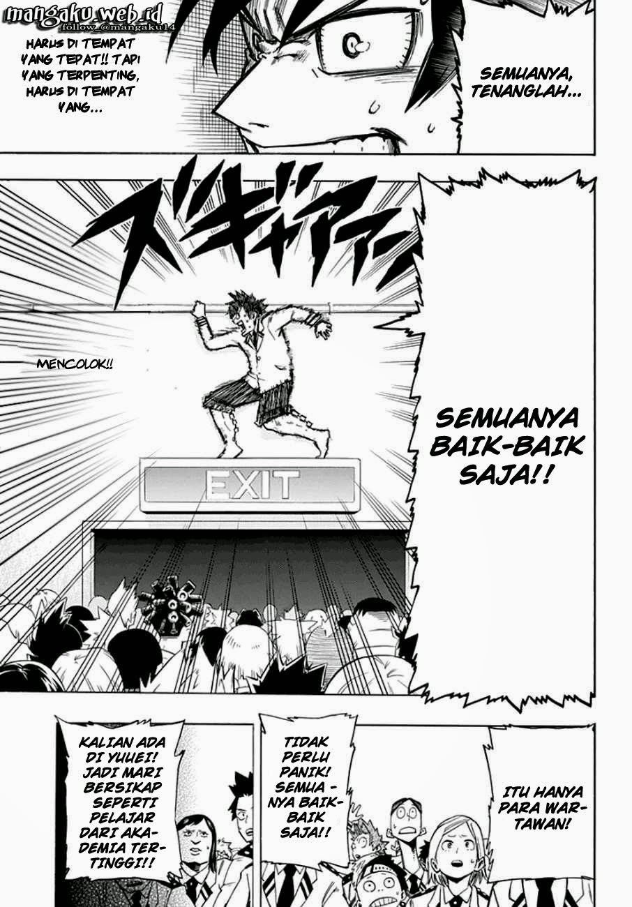 Boku no Hero Academia Chapter 12 - halaman 18