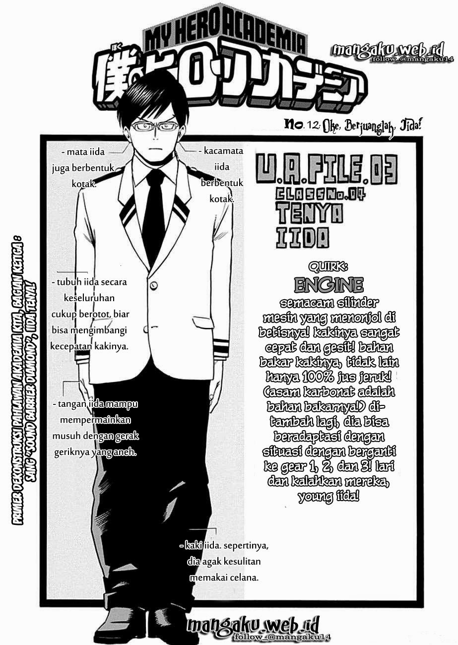 Boku no Hero Academia Chapter 12 - halaman 2