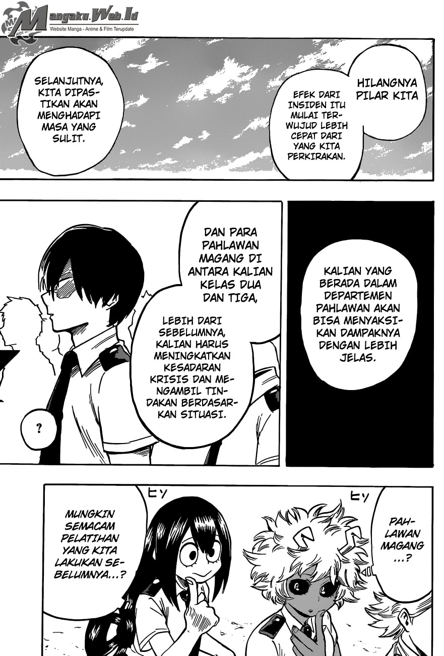 Boku no Hero Academia Chapter 121 - halaman 16