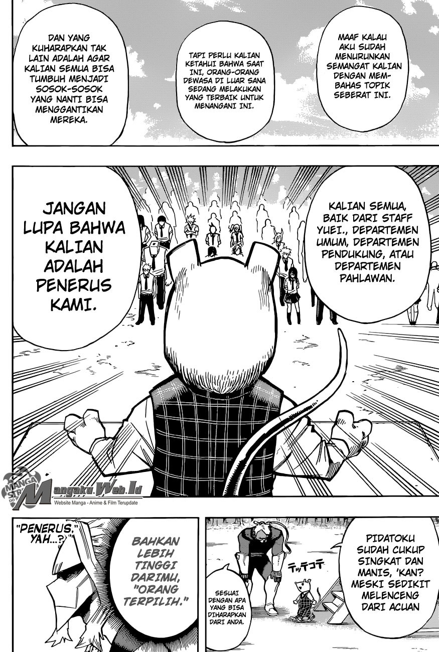 Boku no Hero Academia Chapter 121 - halaman 17