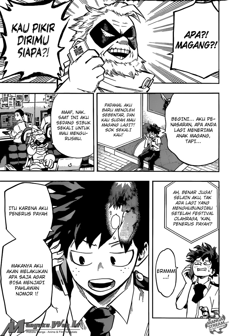 Boku no Hero Academia Chapter 124 - halaman 15