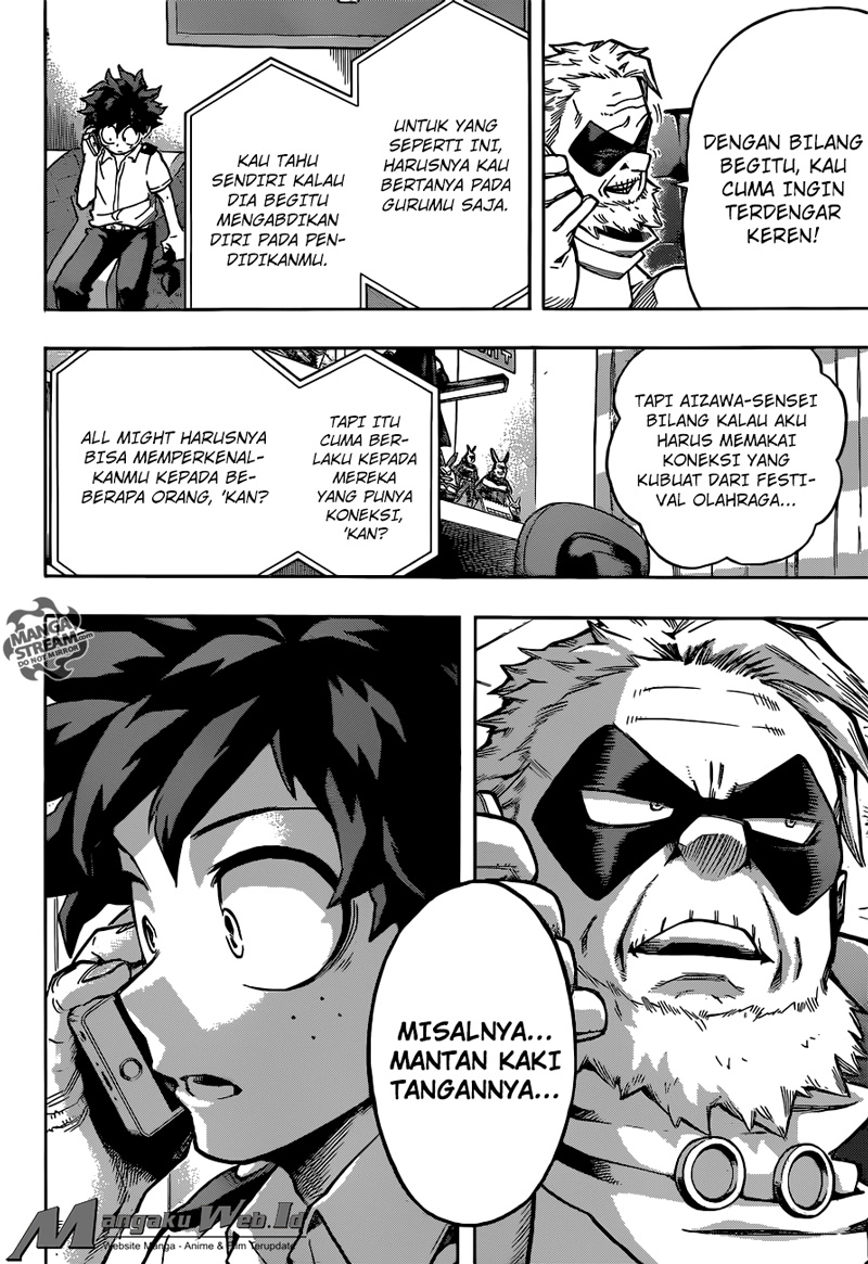 Boku no Hero Academia Chapter 124 - halaman 16