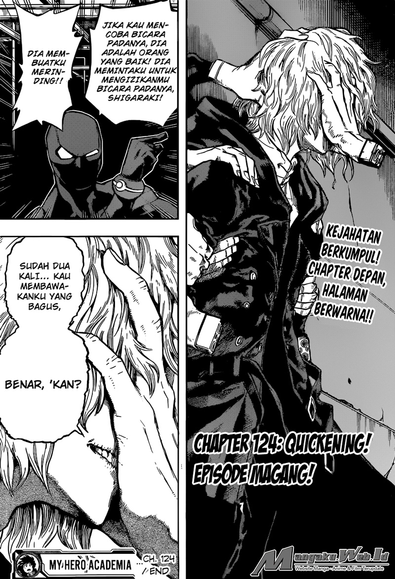 Boku no Hero Academia Chapter 124 - halaman 19