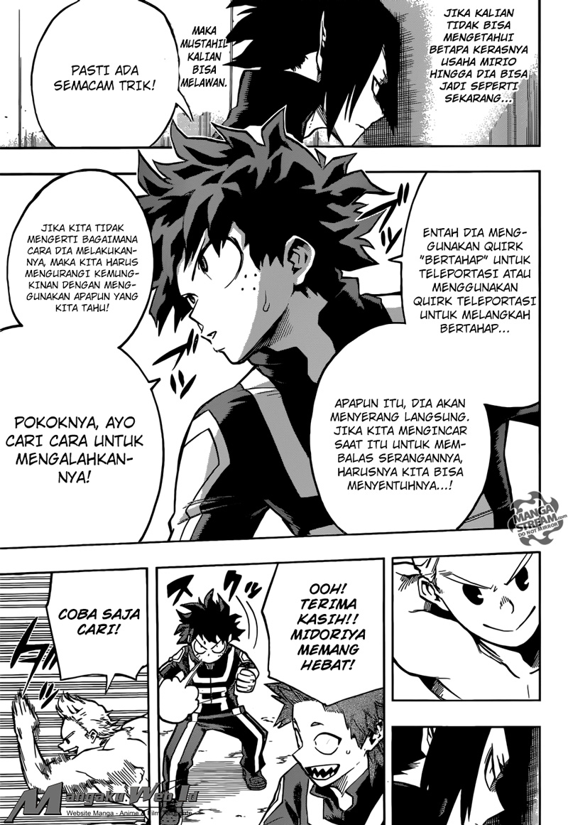 Boku no Hero Academia Chapter 124 - halaman 3