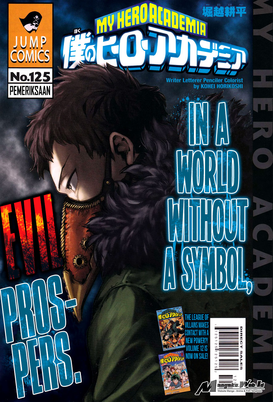 Boku no Hero Academia Chapter 125 - halaman 2