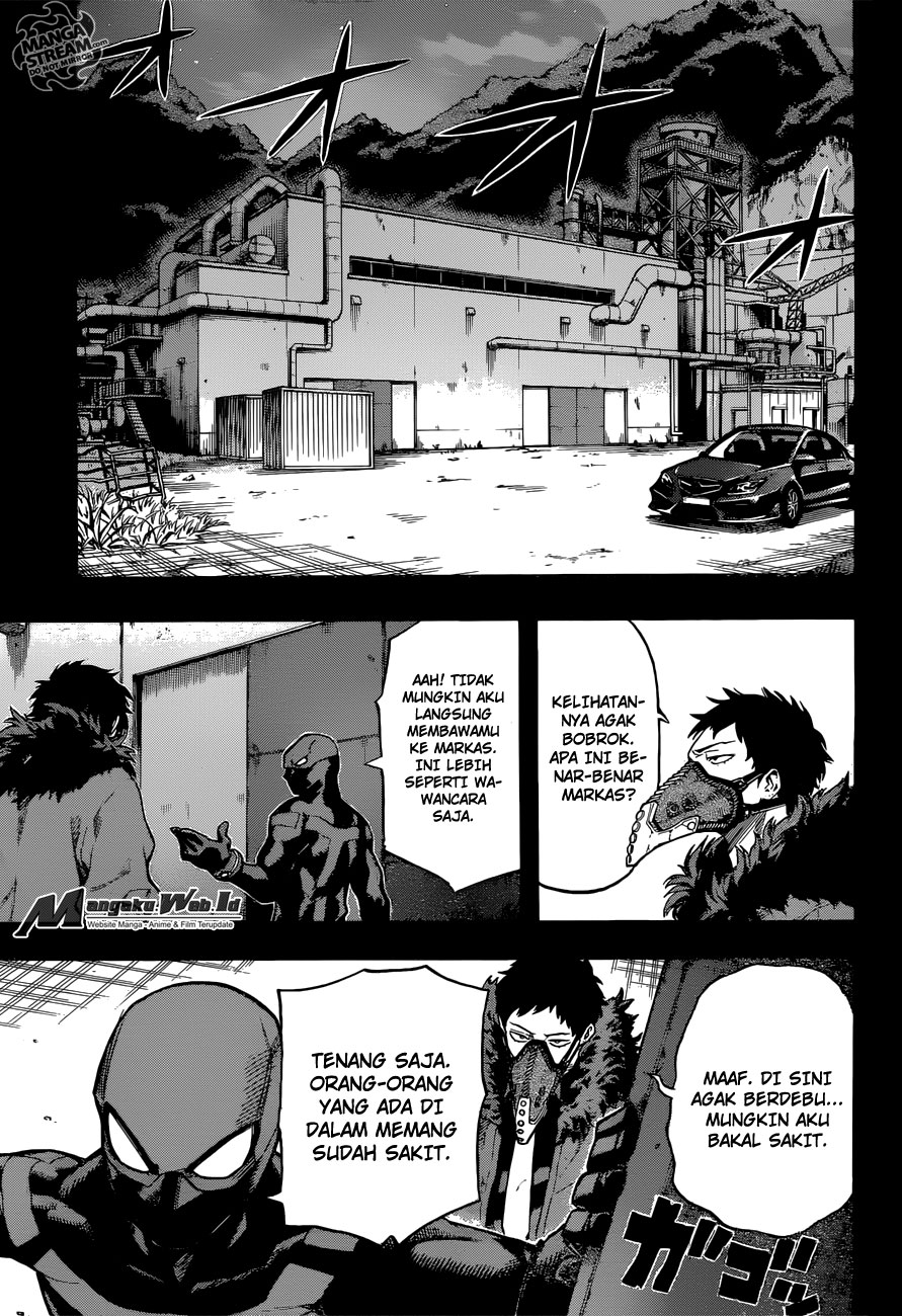 Boku no Hero Academia Chapter 125 - halaman 3