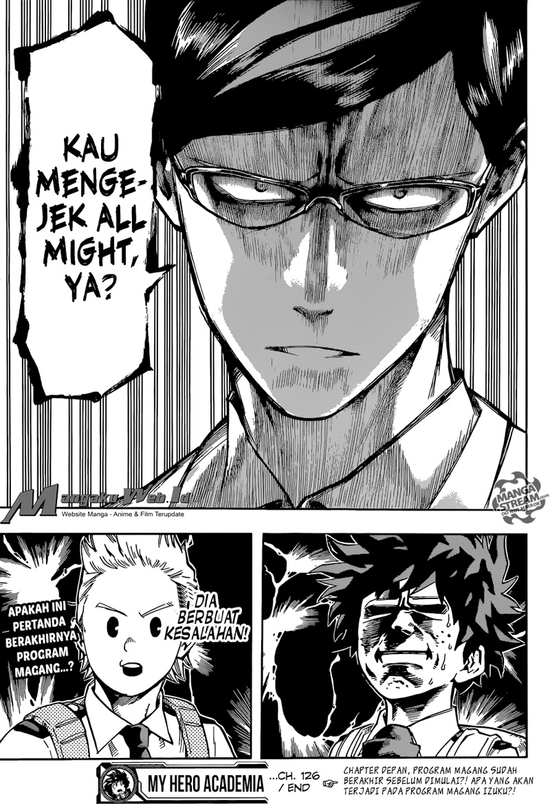 Boku no Hero Academia Chapter 126 - halaman 20