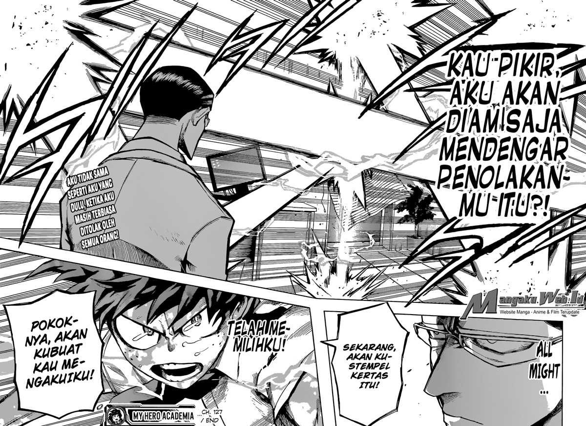 Boku no Hero Academia Chapter 127 - halaman 19